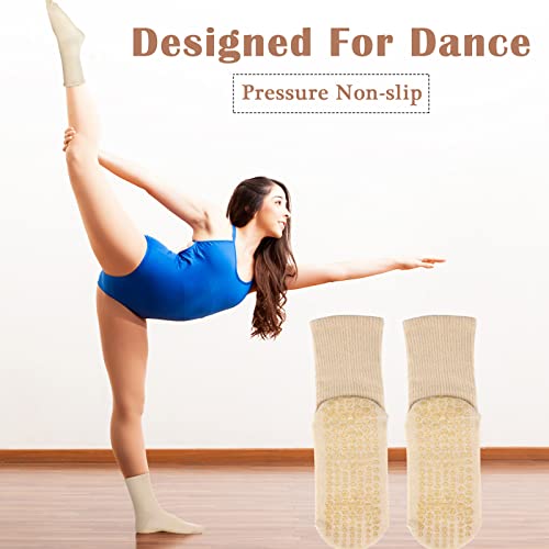 Sintege 6 Pairs Women Barre Socks Yoga Anti Slip Socks Pilates Socks With Grips Ankle Dance Socks For Dancers Yoga Ballet Sport #TOP1