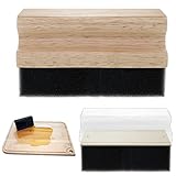 ANFU Cutting Board Care kit - Oil Wax Large Block Applicator & Replaceable Applicator Scrubber Foam