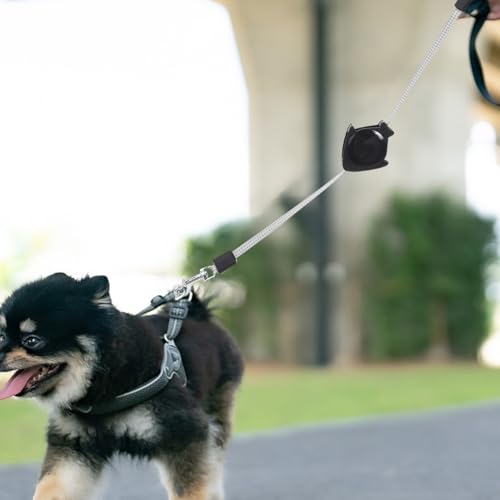 Garneck Automatische Hundeleine - 1.4m Einziehbare Leine Für Kleine Und Große Hunde - Strapazierfähig Und Komfortabel Mit Gepolstertem Griff Ideal Für Hundetraining Und