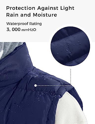 Image of ZSHOW Men's Puffer Vest Removable Hooded Vest Outdoor Winter Vest