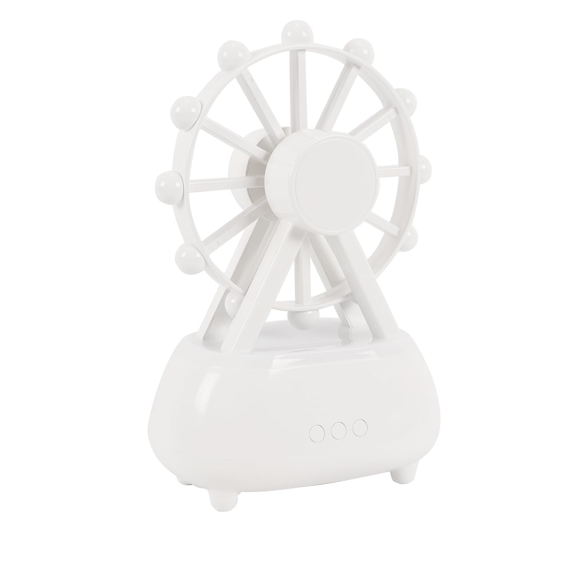 Diffuseur d'air grande roue 300ml haut-parleur BT veilleuse LED chambre Ludom
