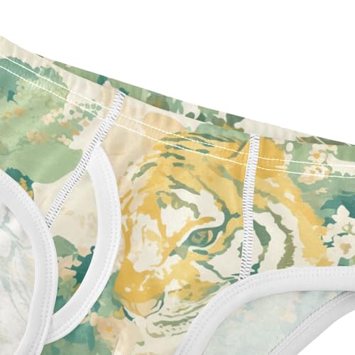 KLL Tigers Print Toddler Boys' Pure Cotton Underwear Breathable Children Panties4