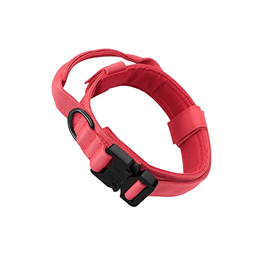 BUYTER Reflective Nylon Tactical Dog Collar Military Adjustable Durable For Large German Shepherd Outdoor Working Training Walking with Leash - Image 2