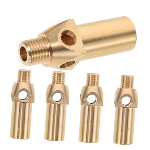 BCOATH Industrial Grade Gas Furnace Nozzle High-Pressure Brass Burner Nozzle for Gas Appliances