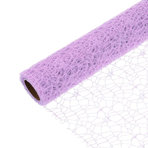 Papier d'emballage floral en maille jacquard coréenne violette pour bouquet fleurs fraîches