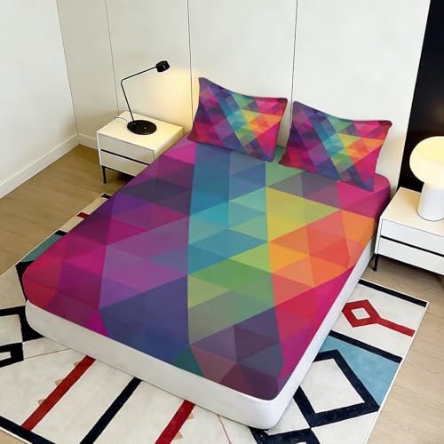 Microfibre deep pocket de qualité supérieure imprimé 3D lavable