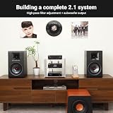 AIYIMA A20 Zbalansowany wzmacniacz stereo TPA3255 HiFi 2.0/2.1 Wzmacniacz mocy z regulacją HPF Domowy wzmacniacz klasy D PFFB z wejściem RCA/XLR i wejściem wyzwalacza 12 V dla głośników pasywnych