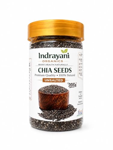Image of Indrayani Organic Chia Seeds (200 gm)