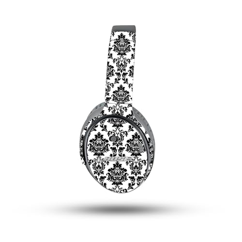 Image of MightySkins Skin Compatible with Bose QuietComfort 35 II Headphones - Vintage Damask | Protective, Durable, and Unique Vinyl Decal wrap Cover | Easy to Apply, Remove, and Change Styles
