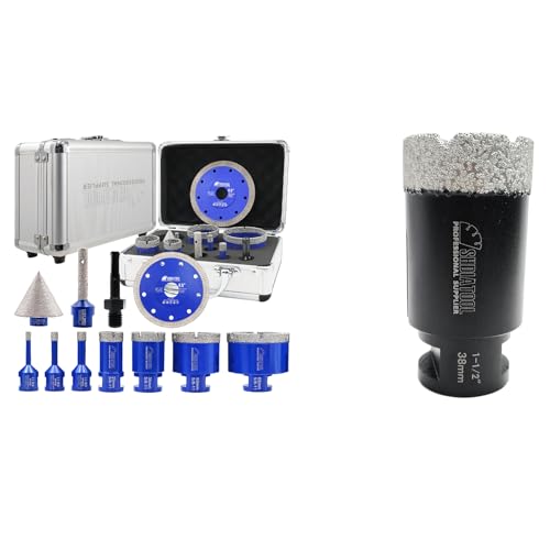 Kit de Brocas Diamante Para Azulejos 11 Piezas miniatura 1