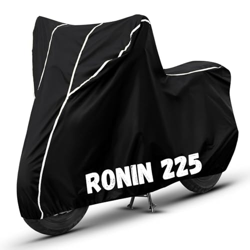 Image of Bike Cover for Ronin 225 100% Waterproof, Dustproof & Scratch Resistant| Fully Bottom Elastic UV Resistant Heavy Duty Body Cover | All Weather Outdoor Use