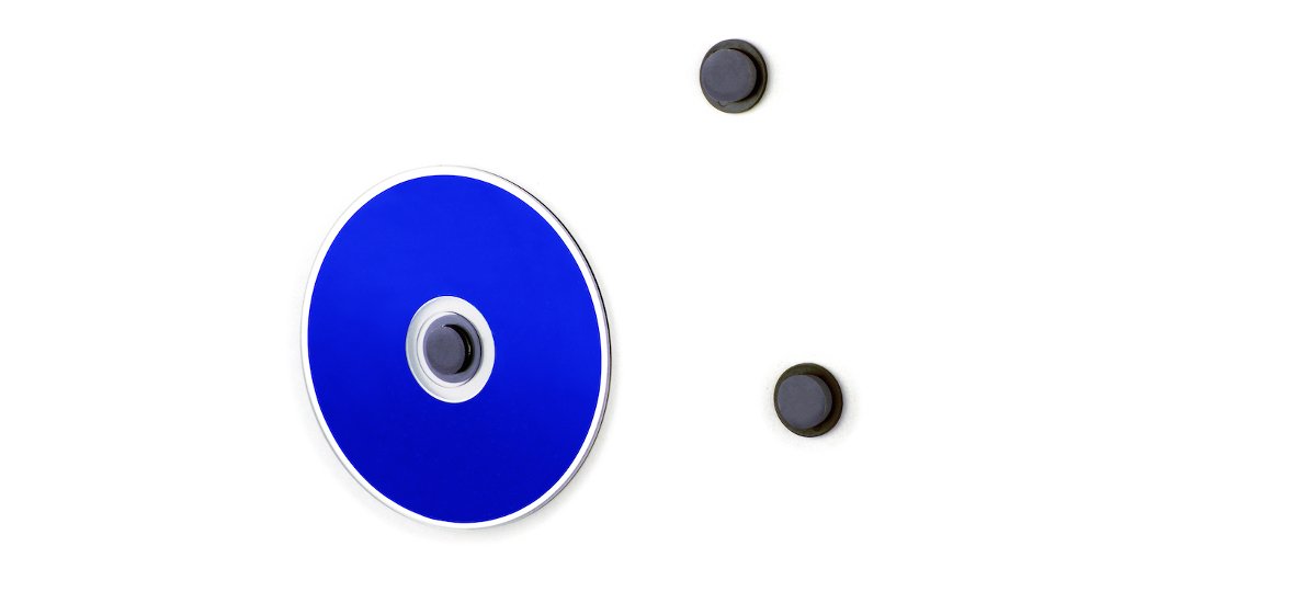 Disc Dot - The World's Smallest Game Disc Storage Solution - 20 Pack, Black