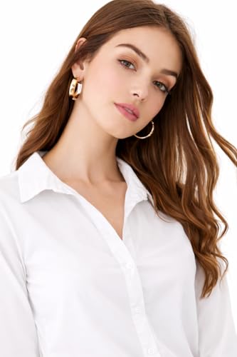Image of MIZAGO Women Button Down Shirt