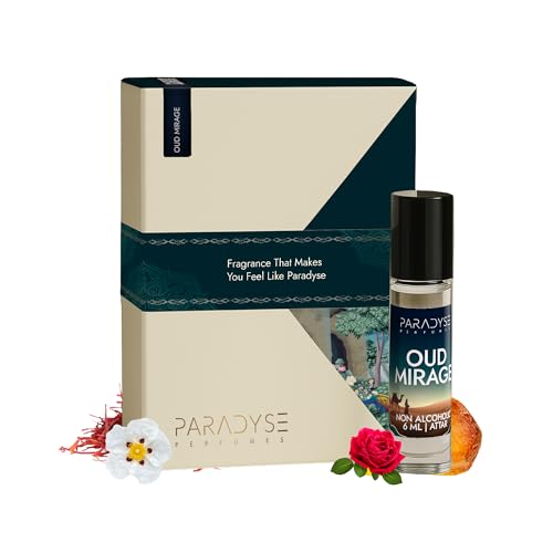 Image of Oud Mirage Attar | Non-Alcoholic Perfume Oil Roll on | Luxury Attar | Amber Oud Fragrance Perfume Oil | Strong & Long lasting Fragrance| 6 ml