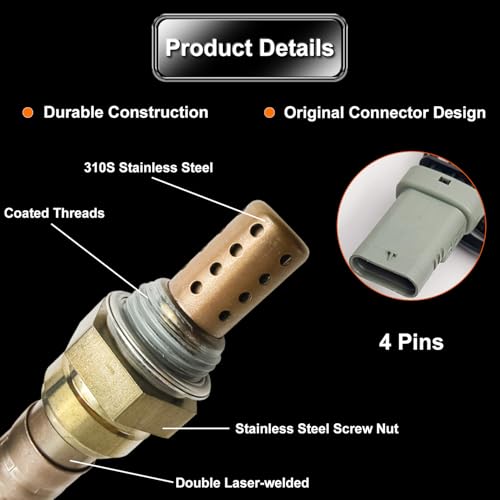 Sensor de Oxígeno O2 para Chevy Silverado 1500 y GMC Sierra 1500 miniatura 5
