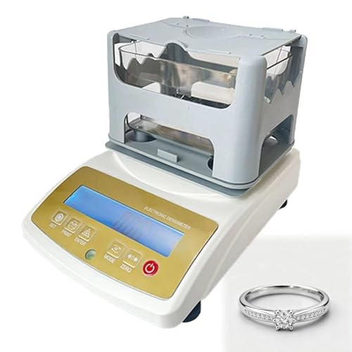 ORIDLECTAL Testeur Or et Diamant, Machine Test pureté - Précision Pesage 0,01 g - pour métaux précieux, banques et Recherche 600K