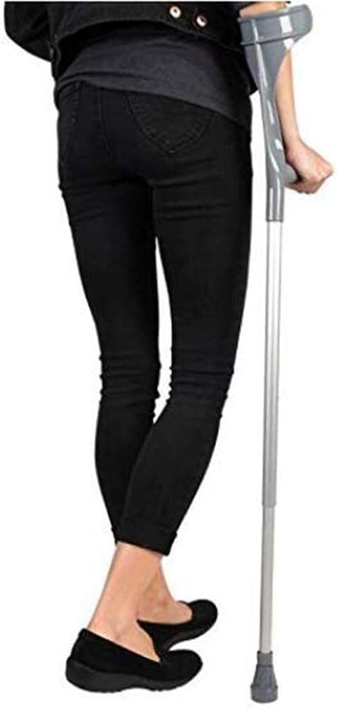 GeRRiT 2 Pcs Walking Stick with Adjustable Ergonomic Rod Elderly Accessories for Elbow Crutches Decorate