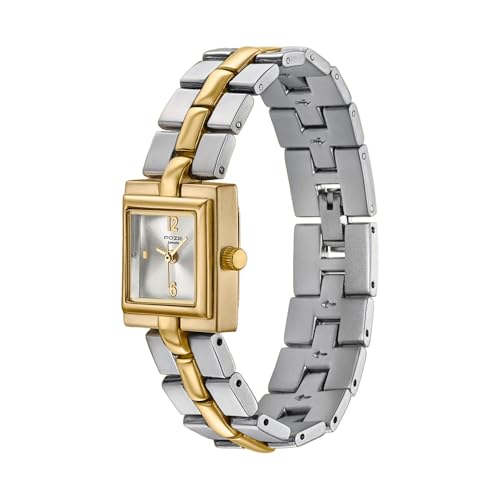 Image of Sonata Poze 8 Quartz Analog with Silver Dial IPG+IPS Alloy Strap Watch for Women - SP80171BM01W