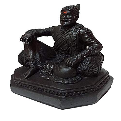 Image of Chhatrapati Shivaji Maharaj The Legend of Maharashtra Statue for Home Decor and Car Dashboard (5 Inch)