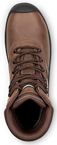 SR Max Logan, Men's, Brown, Comp Toe, EH, Waterproof, Insulated, Slip Resistant 8 Inch Work Boot4