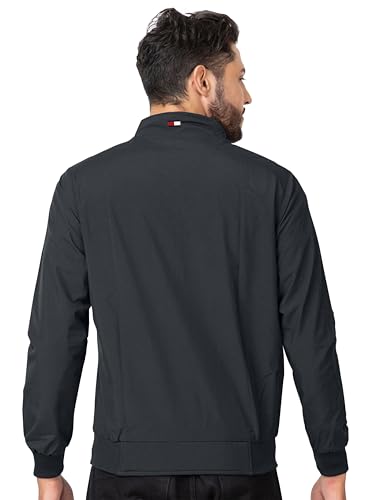 Image of FTX Men Solid Full Sleeve Grey Color Regular Fit Windcheater Casual Jacket