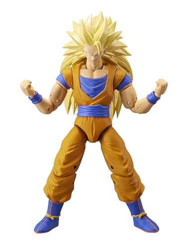 BANDAI - Dragon Ball Super figura de ação deluxe (Goku Super Saiyan 3)