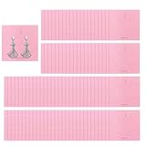 Premium Packaging Material: Made from sturdy cardstock with smooth surfaces for professional presentation, allowing easy labeling, attaching, or writing product details for jewelry, accessories, or handmade crafts