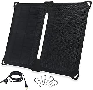 XINPUGUANG 14W Solar Charger Foldable 2x 7w Solar Panel Mono 5v 2A USB Output for Car Camping Hiking Emergency Power Charging (14)