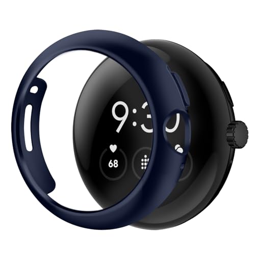 YUGYUG Ή Google Pixel Watch 3 P[X PCf t[ sNZEHb`3 Jo[ ^ ߗ ʕی Ռh~ tȂ^Cv(45mm,u[)