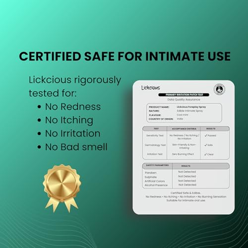 Image of Cool Mint Flavored Oral Spray | Enhances Taste for Couples Fun & Intimate Play | Delicious, 100% Edible & Water-Based Formula | 20ml