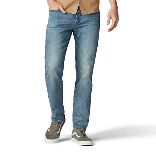 Image of Lee Men's Straight Fit Cotton Jeans