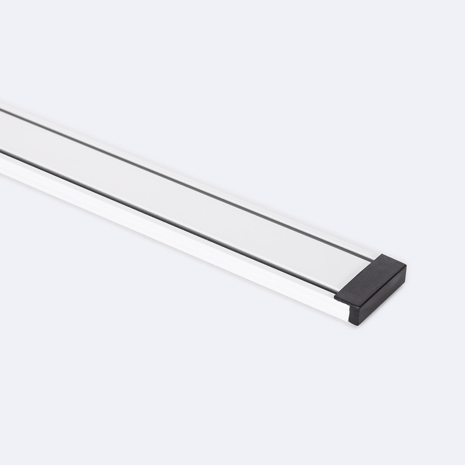 LEDKIA LIGHTING Carril Magnético 25mm SuperSlim Superficie 48V 2m Blanco/Blanco