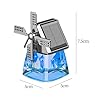 predolo Solar Energy Car Air Freshener with Unique Windmill Design, Blue #3