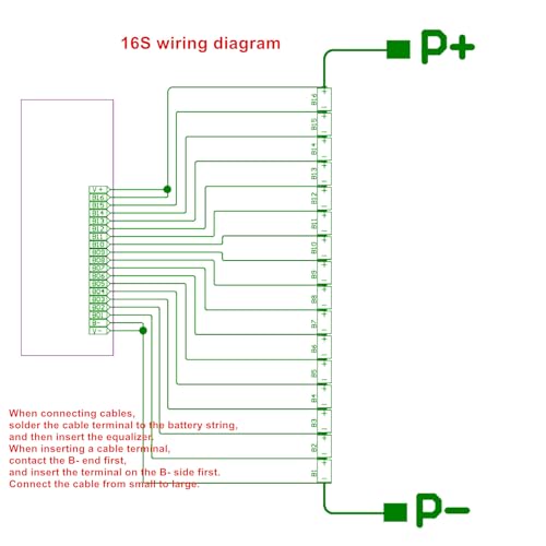 15S 16S 4A Active Equalizer 1mv Precision Li-on Lifepo4 LTO Lithium Battery Capacitor Balancer with Docking Adapter3