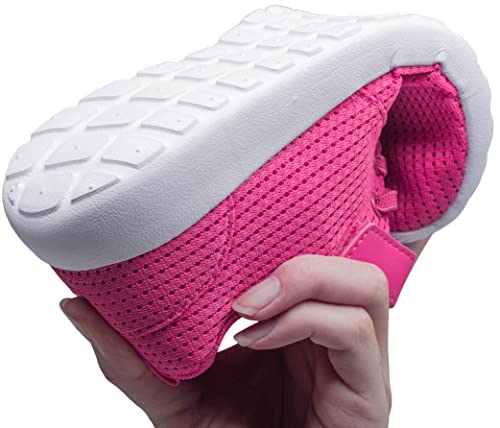 Image of TOEDNNQI Kids Shoes Toddler Boys Girls Lightweight Strap Sneakers
