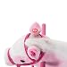 HOMCOM Caballito Balancín Bebé Balancín Peluche Caballo Madera para Niños +3 Años...