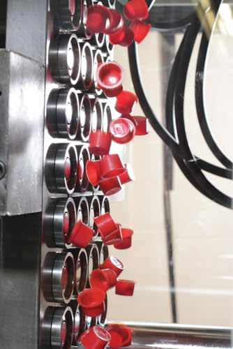 Image of Caplugs T-15X T Series, Plastic Tapered Cap and Plug, Red LD-PE, Protective Closures, Dust & Moisture Seals, MIL Spec, SAE Fittings, EZ Remove, Cap OD 1.173 inch x Plug ID 1.36 inch, Pack of 500 (99190721)