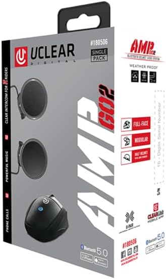 Sistema Bluetooth AMP GO2 para cascos (kit individual) miniatura 7
