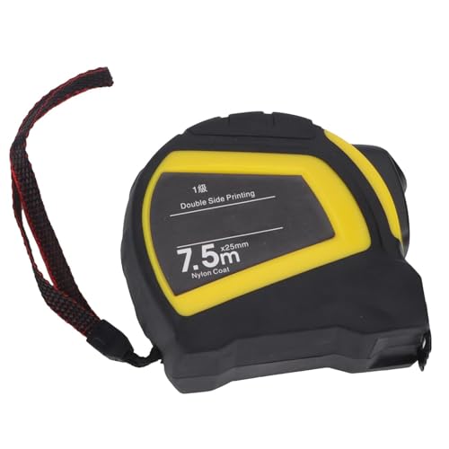 Cinta métrica retráctil acero 7.5m x 25mm con auto-bloqueo miniatura 7