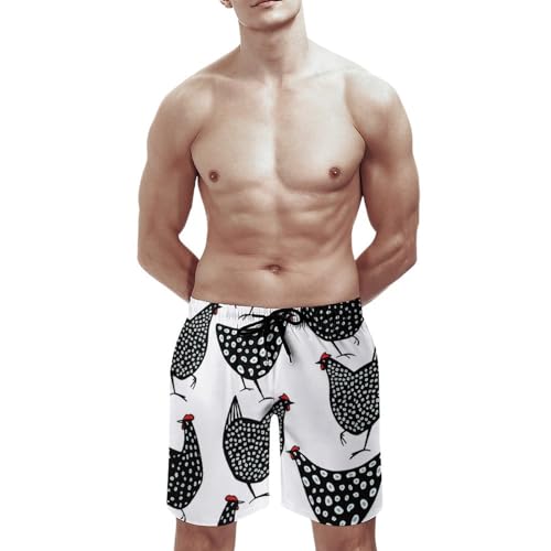 Maillot de bain noir UMENG short de bain homme séchage rapide anti-humidité avec poches S - 3