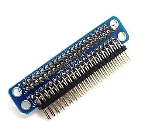 GPIO-Adapter - Erweiterung für Raspberry Pi 400 - 2 x 40 Pin - Waveshare 18995 GPIO-Adapter - Erweiterung für Raspberry Pi 400 - 2 x 40 Pin - Waveshare 18995