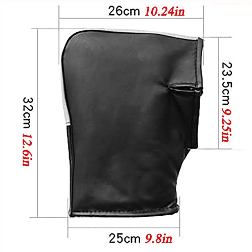Luvas de guiador Luvas de motocicleta, proteções impermeáveis e impermeáveis, motocicleta e luvas de