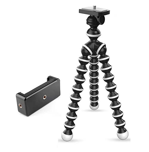 m-fit Flexible Gorila Tripod (12 Inch Height) for Smartphones vlogging Tripod and Best Gorilla Tripod Mobile Phone Stand