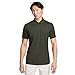 Nike Men's Dri-FIT Victory Striped Golf Polo, Night Forest/Olive Flak, L