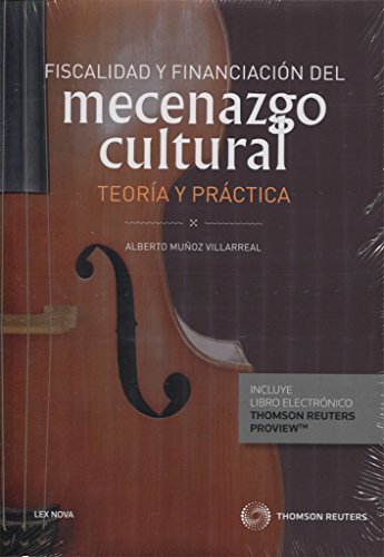 Portada de Fiscalidad y Financiación del Mecenazgo Cultural