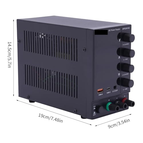 Alimentation électrique bureau avec radiateur et courant continu stabilisé - 6