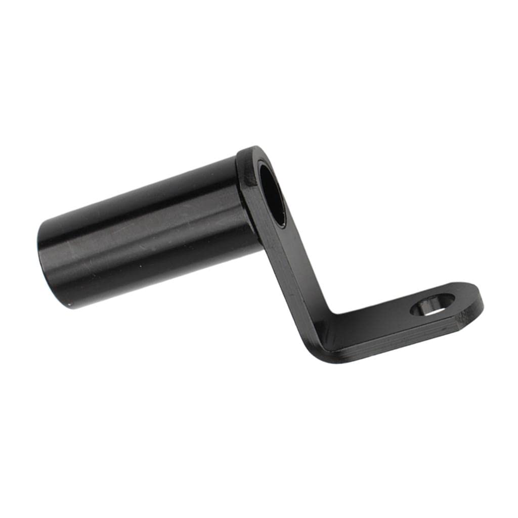 CALANDIS® Motorcycle Rearview Side Mirror Extender Bar Bracket For Phone GPS Black-image-49