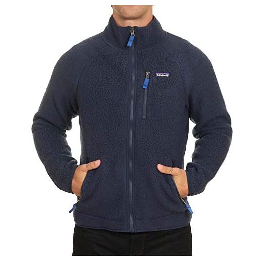 Patagonia Herr M's Retro Pile Jkt väst, Ny marin, L