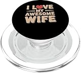 Photo Gallery i love my awesome wife marito graphic tee family clothing popsockets popgrip per magsafe Photo Gallery i love my awesome wife marito graphic tee family clothing popsockets popgrip per magsafe