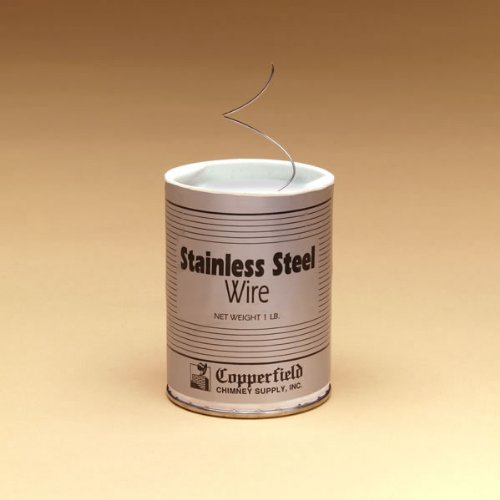 Copperfield 16100 Wire, 304-alloy Stainless - 1 lb, 21-ga. Approx 366 Ft